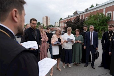 Состоялось рабочее совещание, посвященное прибытию в Саратов ковчега с мощами святителя Тихона, Патриарха Московского и всея России