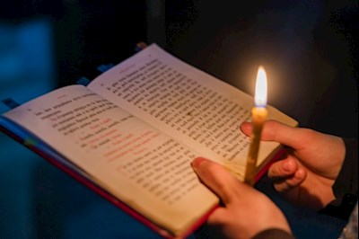Епископ Симон совершил всенощное бдение в храме в честь иконы Божией Матери «Утоли моя печали» г. Саратова