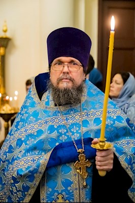 Епископ Симон совершил всенощное бдение в храме в честь иконы Божией Матери «Утоли моя печали» г. Саратова