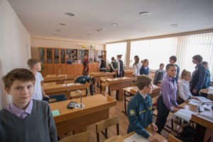 Гимназисты побывали в гостях у юных казаков