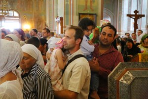 Митрополит Лонгин совершил Литургию в Преображенском соборе Серафимо-Дивеевского монастыря
