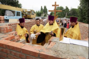 Чин основания храма во имя святителя Иоанна Златоуста