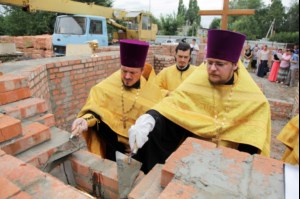 Чин основания храма во имя святителя Иоанна Златоуста