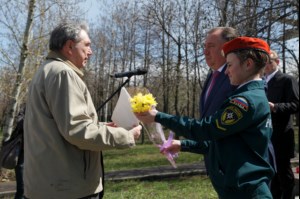Совершена панихида по погибшим ликвидаторам Чернобыльской аварии