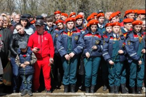 Совершена панихида по погибшим ликвидаторам Чернобыльской аварии