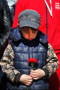 Совершена панихида по погибшим ликвидаторам Чернобыльской аварии