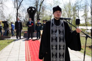 Совершена панихида по погибшим ликвидаторам Чернобыльской аварии