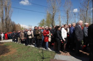 Совершена панихида по погибшим ликвидаторам Чернобыльской аварии