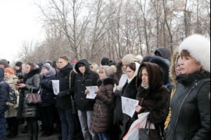 Возле храма в честь иконы Божией Матери «Утоли моя печали» совершена лития по Елизавете Глинке и другим жертвам авиакатастрофы