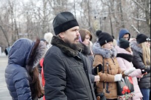 Возле храма в честь иконы Божией Матери «Утоли моя печали» совершена лития по Елизавете Глинке и другим жертвам авиакатастрофы