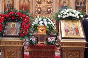 В Саратов доставлены мощи святого великомученика и целителя Пантелеимона