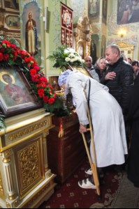 В Саратов доставлены мощи святого великомученика и целителя Пантелеимона