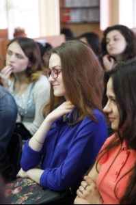 Поэт, лауреат Патриаршей литературной премии Олеся Николаева встретилась с саратовскими студентами