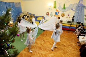 Рождественская елка в детском развивающем центре «Колосок»