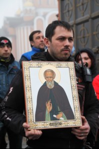 Свято-Алексиевский женский монастырь Саратова посетили участники пробега «Православная Волга»