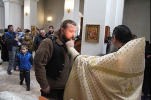 Свято-Алексиевский женский монастырь Саратова посетили участники пробега «Православная Волга»
