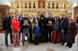 Свято-Алексиевский женский монастырь Саратова посетили участники пробега «Православная Волга»