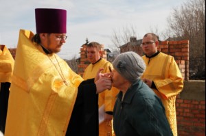 В Смирновском ущелье совершен чин основания храма Космы и Дамиана