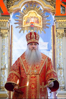 Божественная литургия в храме Сошествия Святого Духа г. Саратова