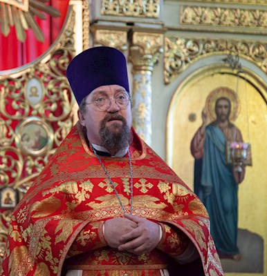 Божественная литургия в храме Сошествия Святого Духа г. Саратова