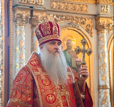 Божественная литургия в храме Сошествия Святого Духа г. Саратова