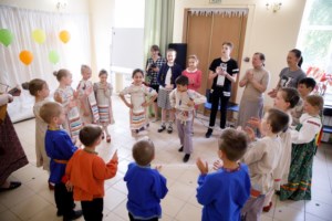 В «Колоске» прошел праздник, посвященный дню Святой Троицы