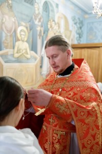 В Свято-Троицком соборе совершена Крещальная литургия