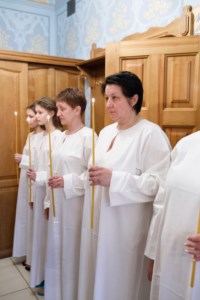В Свято-Троицком соборе совершена Крещальная литургия