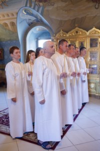В Свято-Троицком соборе совершена Крещальная литургия