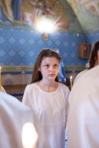 В Свято-Троицком соборе совершена Крещальная литургия
