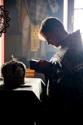 Митрополит Игнатий совершил Литургию Преждеосвященных Даров на Архиерейском подворье — в Свято-Троицком кафедральном соборе г. Саратова