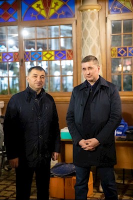 Ночное пасхальное богослужение в Свято-Троицком кафедральном соборе Саратова