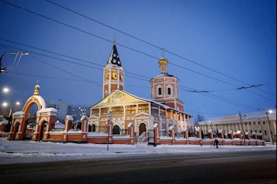 Великая вечерня в соединении с Литургией святителя Василия Великого в Свято-Троицком кафедральном соборе г. Саратова
