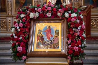 Архиереи Саратовской митрополии соборно совершили Литургию