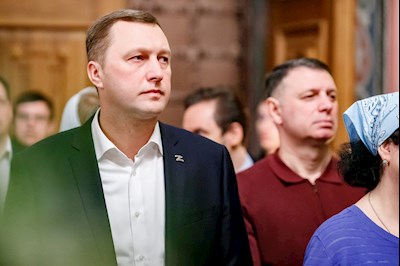 Ночная Божественная литургия в Свято-Троицком кафедральном соборе г. Саратова