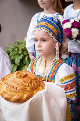 Всенощное бдение с чином погребения Божией Матери в Свято-Троицком кафедральном соборе г. Саратова