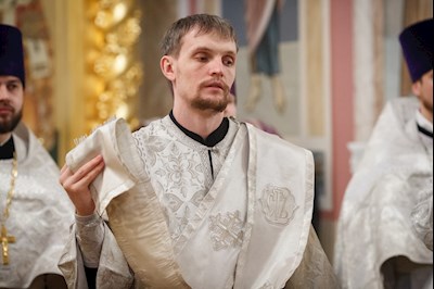 Великая вечерня в соединении с Литургией святителя Василия Великого в Свято-Троицком кафедральном соборе г. Саратова