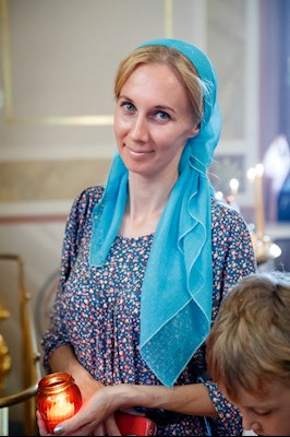 Всенощное бдение с чином погребения Божией Матери в Свято-Троицком кафедральном соборе г. Саратова