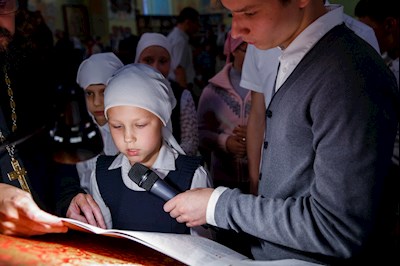 Митрополит Игнатий совершил всенощное бдение в Покровском храме Саратова