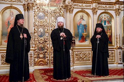 Митрополит Игнатий совершил всенощное бдение в Покровском храме Саратова