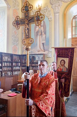 Архиереи Саратовской митрополии соборно совершили Литургию