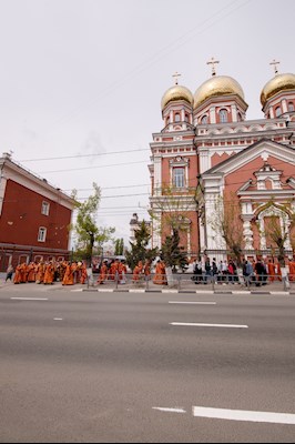 Архиереи Саратовской митрополии соборно совершили Литургию