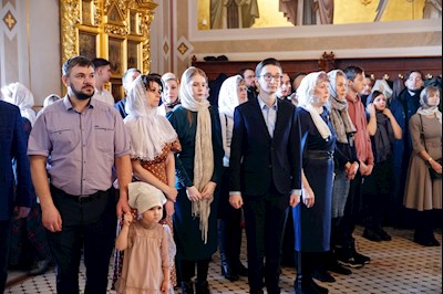 Таинство Венчания в Свято-Троицком кафедральном соборе г. Саратова