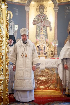 Митрополит Игнатий совершил Божественную литургию в Свято-Троицком кафедральном соборе г. Саратова