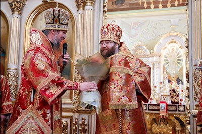 Архиереи Саратовской митрополии соборно совершили Литургию