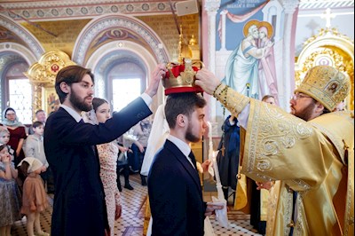 Таинство Венчания в Свято-Троицком кафедральном соборе г. Саратова