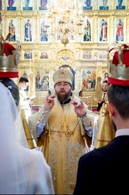 Таинство Венчания в Свято-Троицком кафедральном соборе г. Саратова