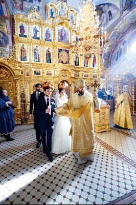 Таинство Венчания в Свято-Троицком кафедральном соборе г. Саратова