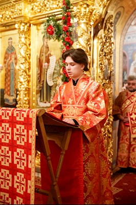 Ночное пасхальное богослужение в Свято-Троицком кафедральном соборе Саратова