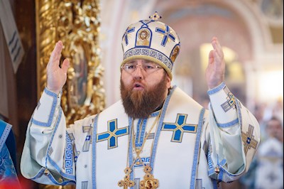 Митрополит Игнатий совершил Божественную литургию в Свято-Троицком кафедральном соборе г. Саратова